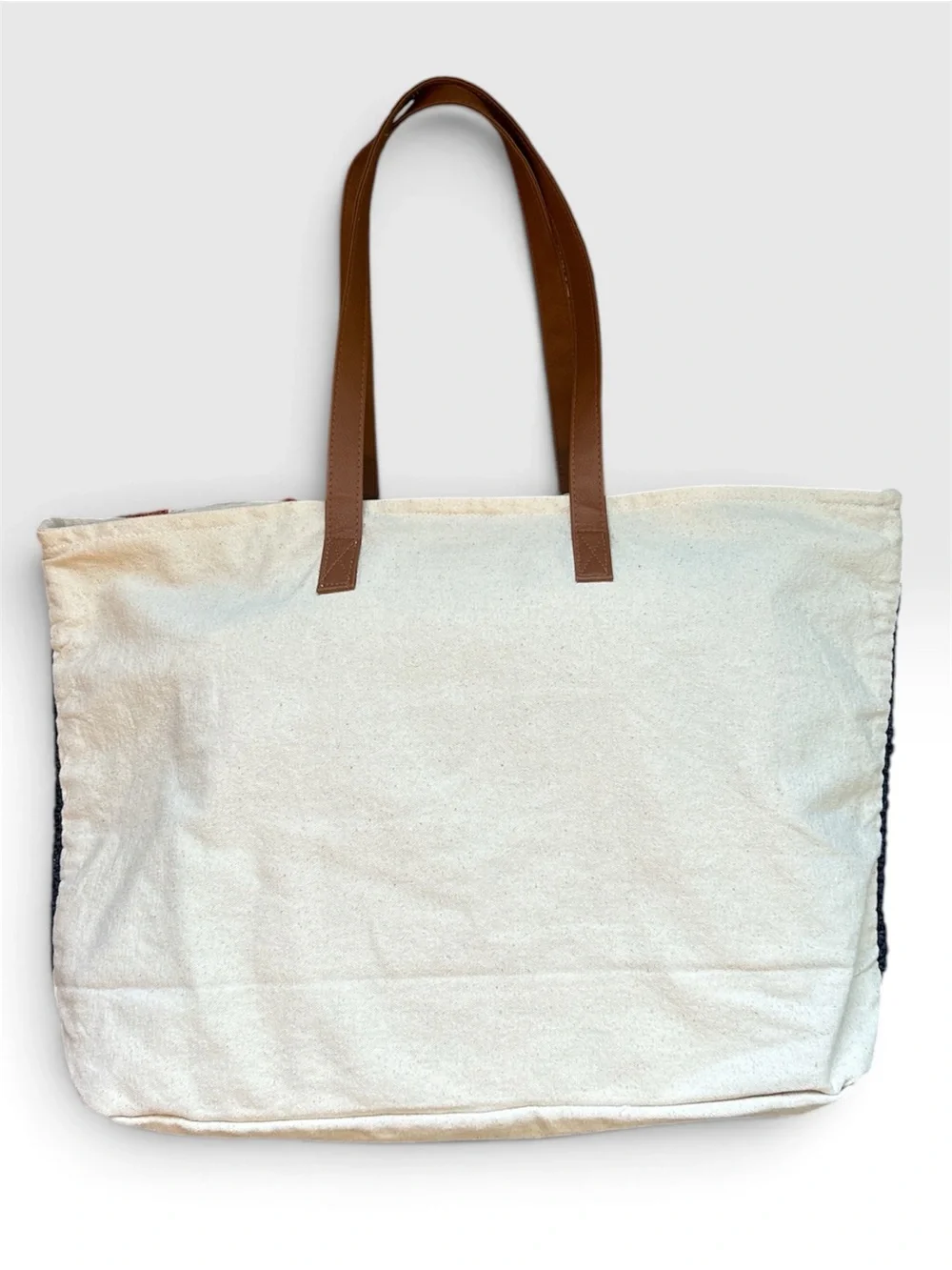 Rays for Days Shorebreak Weekender Woven Stripe Beach Tote Bag